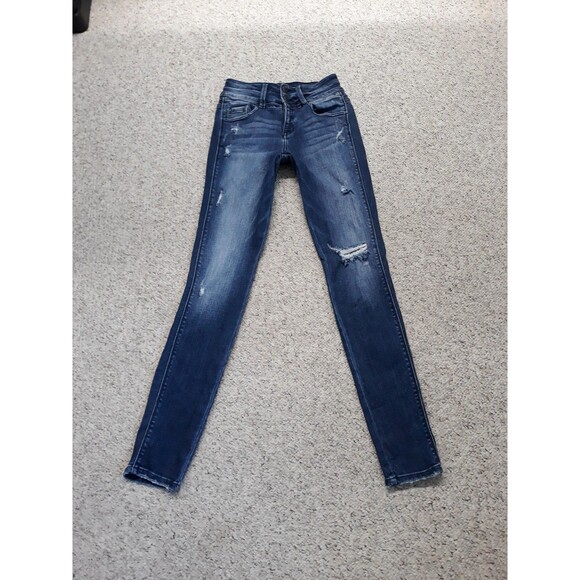 KanCan Denim - 27x32 KanCan signature high-rise ripped distressed